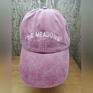 Coldwell Banker The Meadows Burgundy Baseball Hat Cap Adjustable Strapback OS